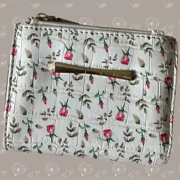 Betsey Johnson Handbags - Betsey Johnson Floral Wallet/Card Case